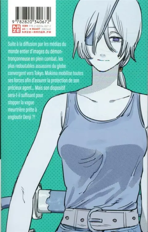 Verso de l'album Chainsaw Man 7