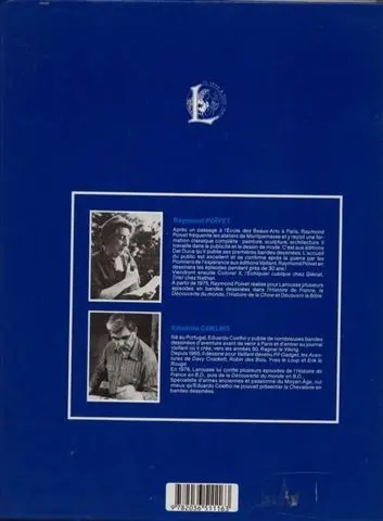 Verso de l'album La Chevalerie