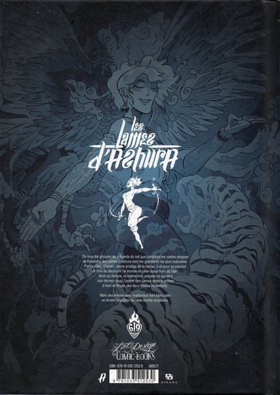 Verso de l'album Les lames d'Ashura