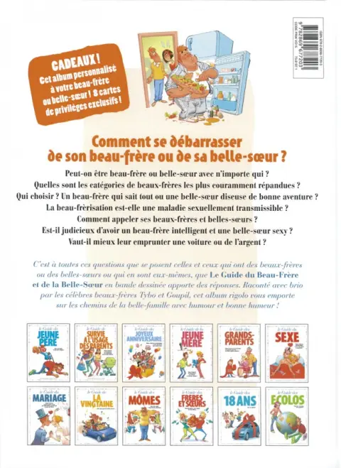 Verso de l'album Le Guide Tome 13 Le guide du beau-frère et de la belle-sœur