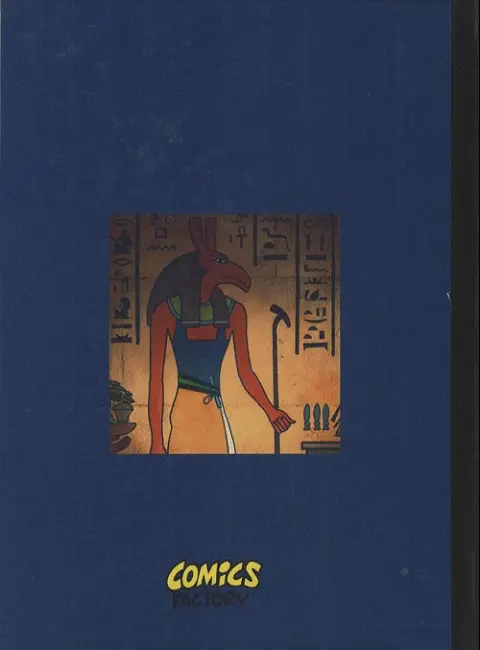 Verso de l'album Le Cinquième Canope