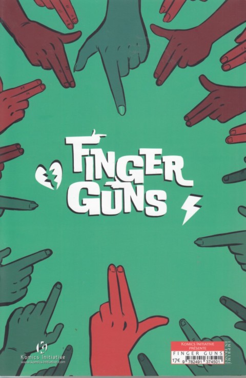 Verso de l'album Finger Guns