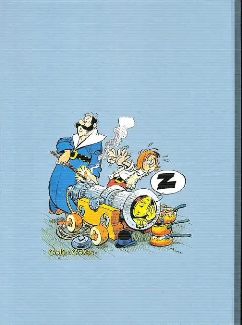 Verso de l'album Colin Colas Tome 7 Les dragons de l'archiduc