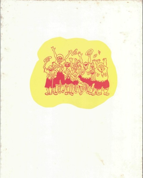Verso de l'album Boute en train Dessins humoristiques