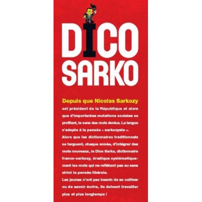 Verso de l'album Dico Sarko