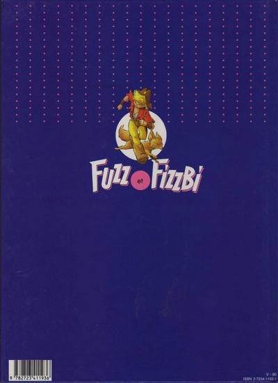 Verso de l'album Fuzz et Fizzbi Tome 1 Le mangerunes