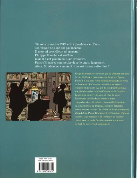 Verso de l'album Les Gens honnêtes Deuxième partie