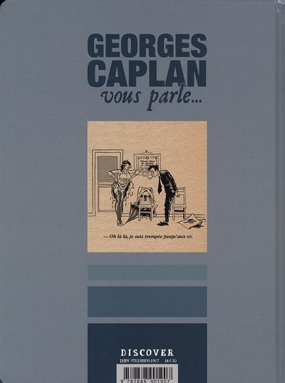 Verso de l'album Georges Caplan vous parle...