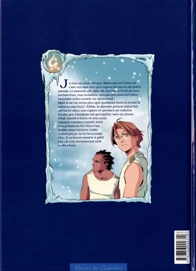 Verso de l'album Les 4 princes de Ganahan Tome 3 Filien