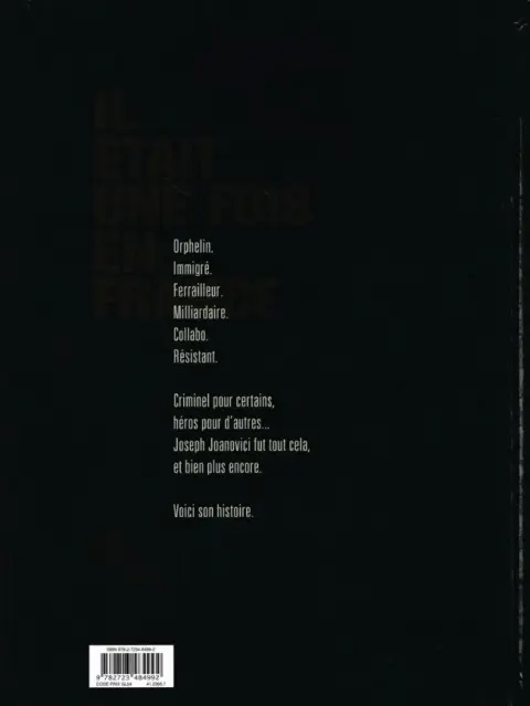 Verso de l'album Il était une fois en France Tome 6 La terre promise