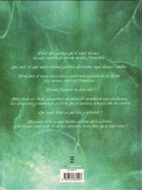 Verso de l'album Le Livre de... Tome 2 Le Livre de Sam