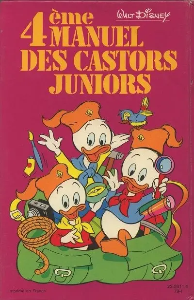 Verso de l'album Manuel des Castors Juniors Tome 4 4ème manuel des Castors Juniors