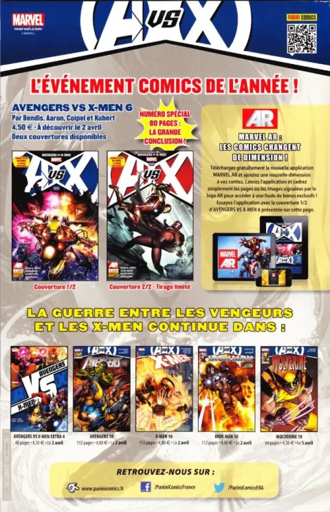 Verso de l'album Marvel Universe Tome 7 Une Rencontre Destructrice