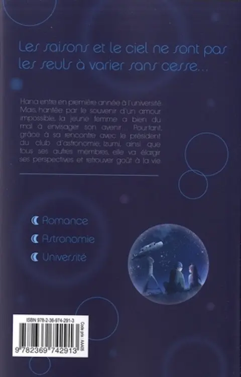 Verso de l'album Par-delà les étoiles...