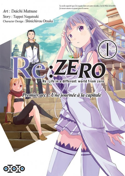 Couverture de l'album Re:Zero (Re : Life in a different world from zero) Premier arc : Une journée à la capitale 1
