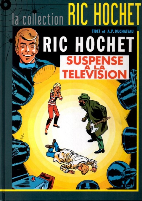 Couverture de l'album Ric Hochet La collection Tome 7 Suspense à la télévision