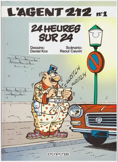 Couverture de l'album L'Agent 212 Tome 1 24 heures sur 24
