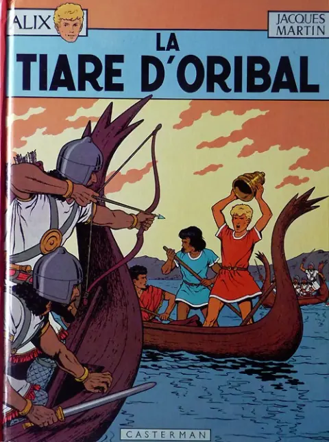 Couverture de l'album Alix Tome 4 La tiare d'Oribal