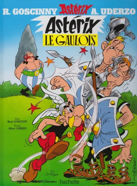 Couverture de l'album Astérix Tome 1 Astérix le Gaulois