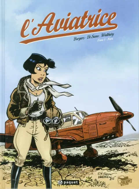 Couverture de l'album L'Aviatrice Tome 1 Nora