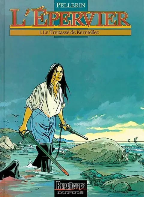 Couverture de l'album L'Épervier Tome 1 Le Trépassé de Kermellec