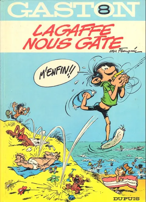 Couverture de l'album Gaston Tome 8 Lagaffe nous gâte