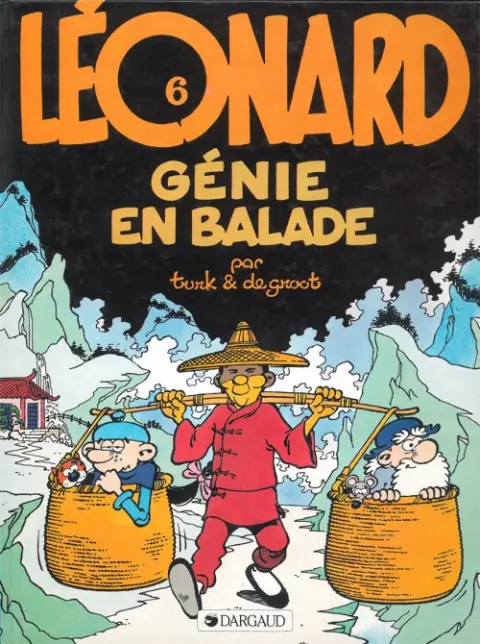 Couverture de l'album Léonard Tome 6 Génie en balade