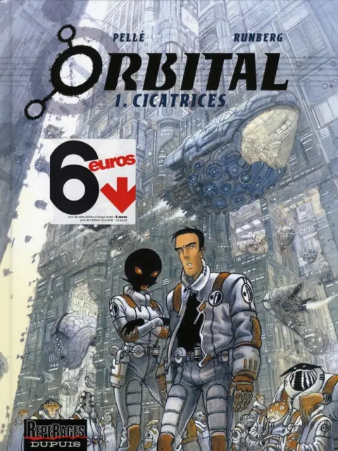 Couverture de l'album Orbital Tome 1 Cicatrices