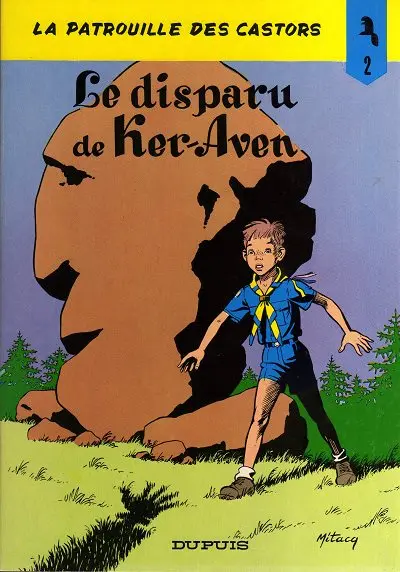 Couverture de l'album La Patrouille des Castors Tome 2 Le disparu de Ker-Aven