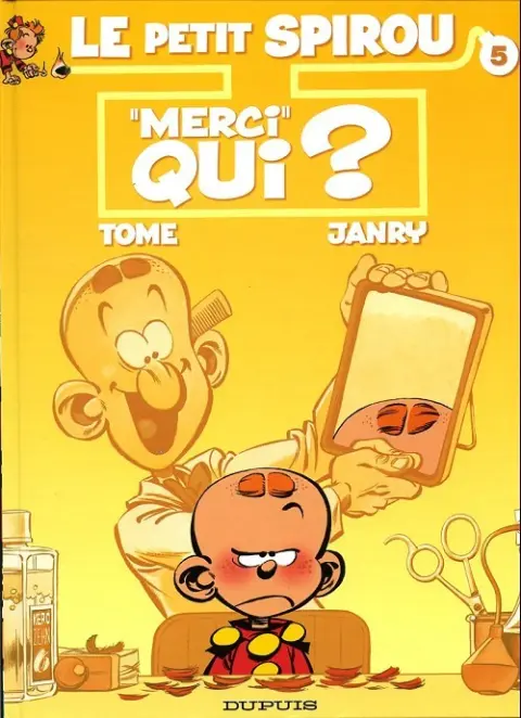 Couverture de l'album Le Petit Spirou Tome 5 Merci qui ?