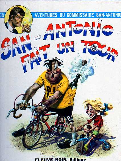 Couverture de l'album San-Antonio (Les Aventures du Commissaire) Tome 3 San antonio fait un tour