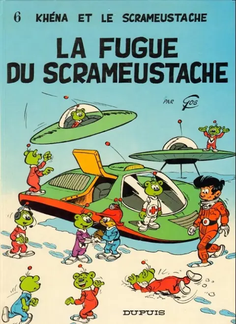 Couverture de l'album Le Scrameustache Tome 6 La fugue du Scrameustache