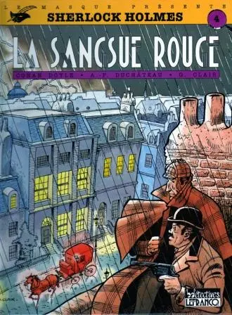 Couverture de l'album Sherlock Holmes Tome 1 La sangsue rouge