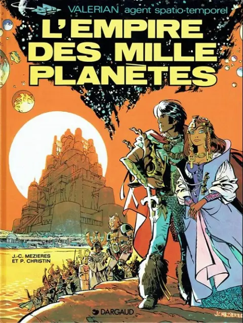 Couverture de l'album Valérian Tome 2 L'empire des mille planètes