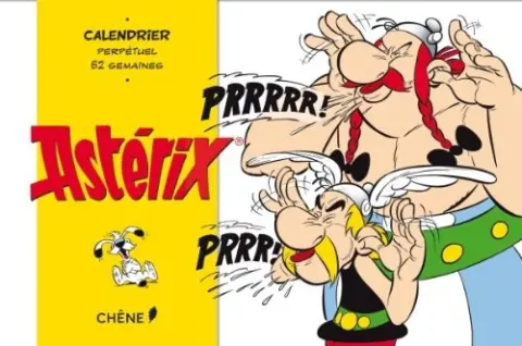 Astérix Calendrier perpétuel 52 semaines
