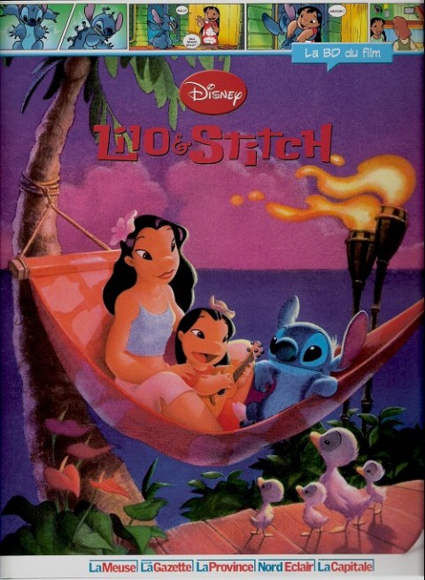 Couverture de l'album Disney (La BD du film) Tome 25 Lilo & Stitch