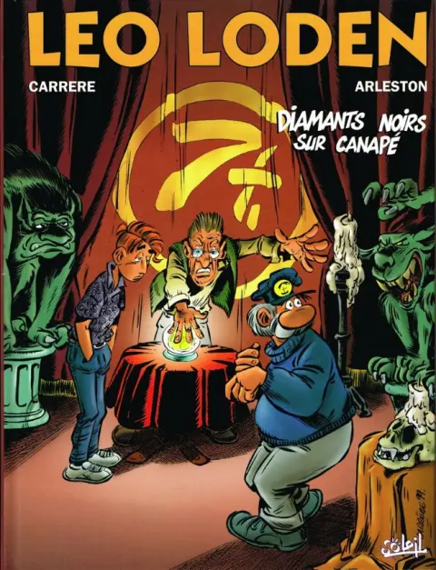 Léo Loden Tome 11 Diamants noirs sur canapé
