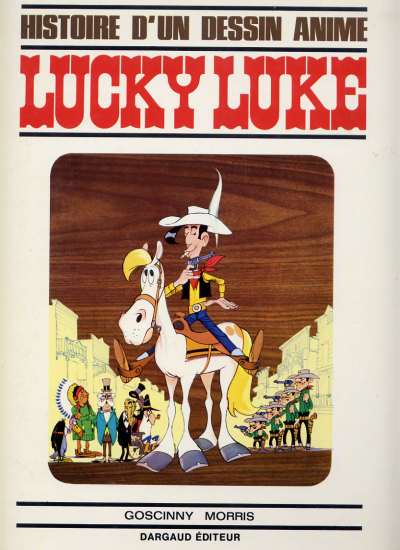 Couverture de l'album Lucky Luke Histoire d'un dessin animé
