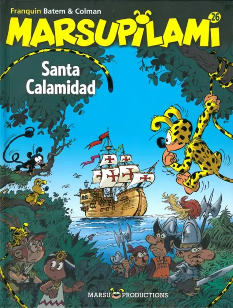 Marsupilami Tome 26 Santa Calamidad