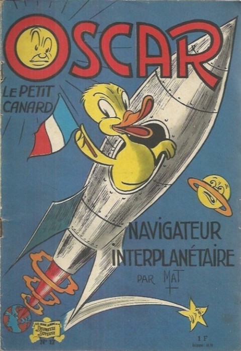 Couverture de l'album Oscar le petit canard Tome 17 Oscar le petit canard navigateur interplanétaire