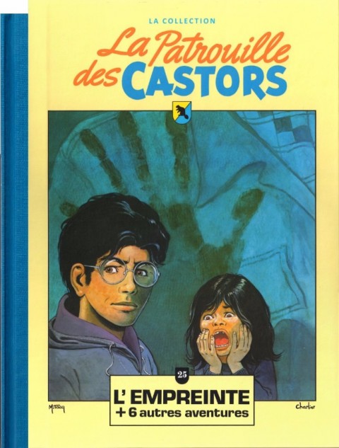 Couverture de l'album La Patrouille des Castors La collection - Hachette Tome 25 L'Empreinte + 6 autres aventures
