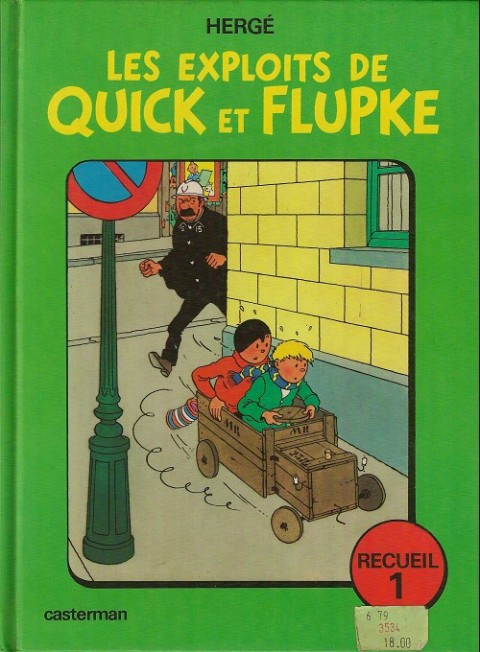 Quick et Flupke - Gamins de Bruxelles Recueil 1