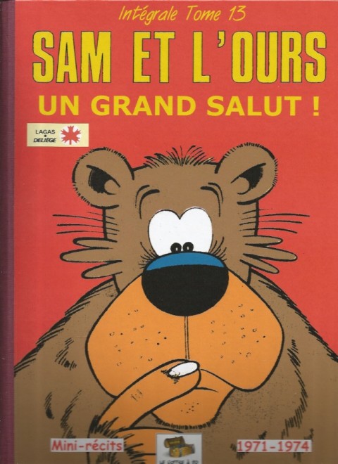 Couverture de l'album Sam et l'ours Tome 13 Un grand salut !