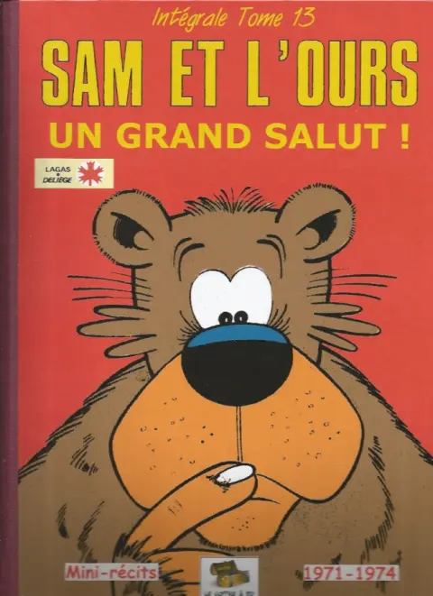 Sam et l'ours Tome 13 Un grand salut !