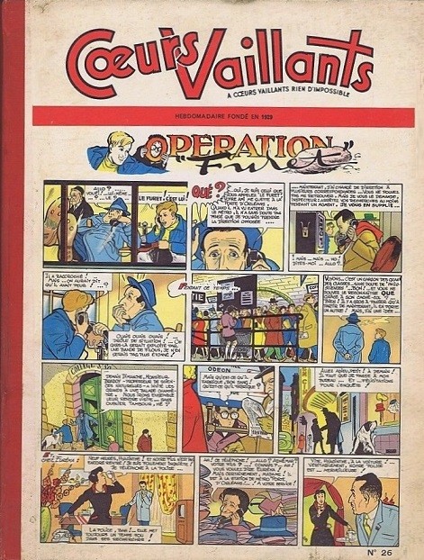 Cœurs Vaillants (Après-guerre) N° 26 Année 1957 (n°1 à 13)