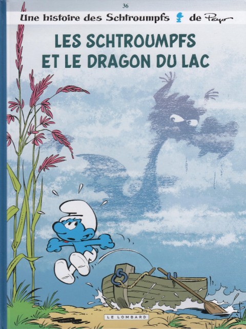 Couverture de l'album Les Schtroumpfs Tome 36 Les Schtroumpfs et le dragon du lac