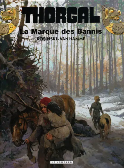 Couverture de l'album Thorgal Tome 20 La Marque des Bannis