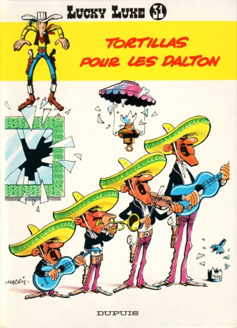 Couverture de l'album Lucky Luke Tome 31 Tortillas pour les Dalton