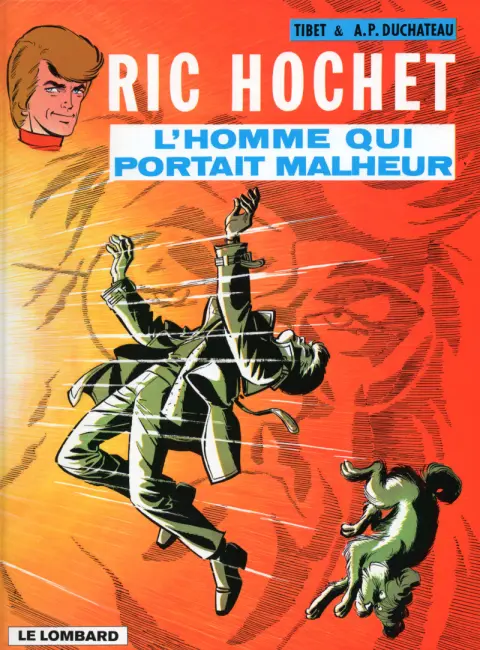 Couverture de l'album Ric Hochet Tome 20 L'homme qui portait malheur