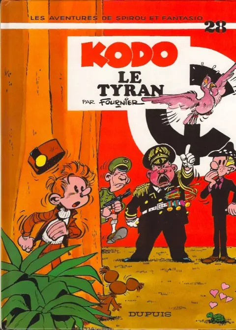 Couverture de l'album Spirou et Fantasio Tome 28 Kodo le tyran